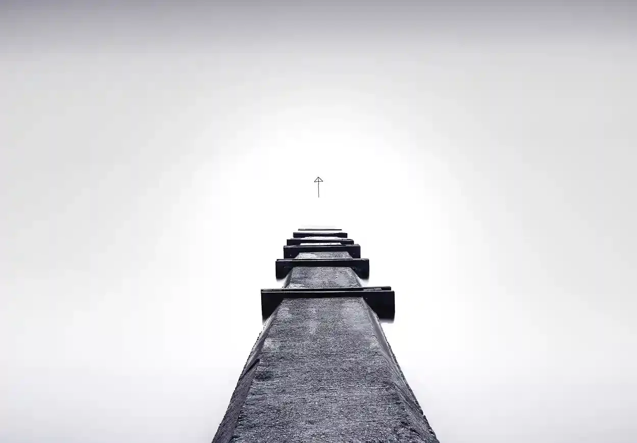 Minimal image from Poole Harbour