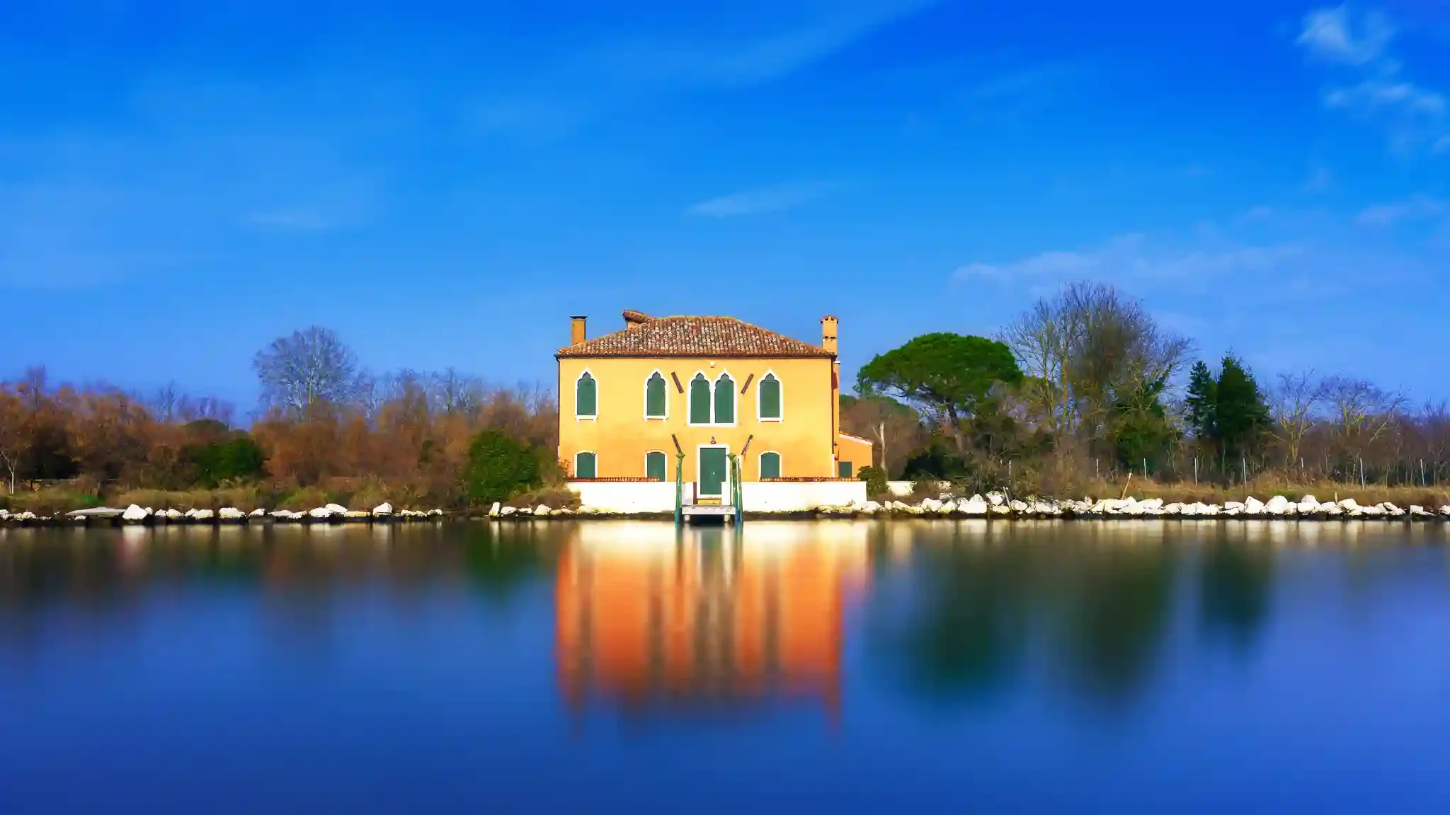 Stillness in the Lagoon