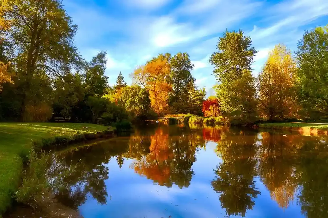 Autumn Reflections in the Parks