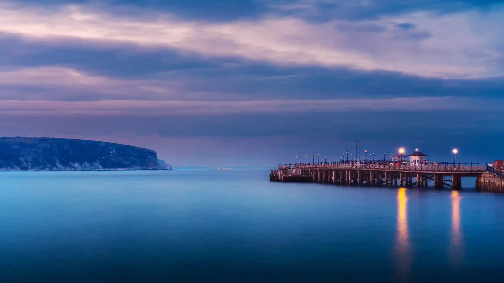 Twilight Stillness at Swanage