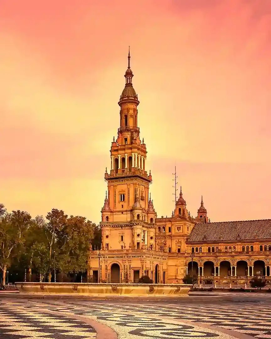 Sunrise at the North Tower