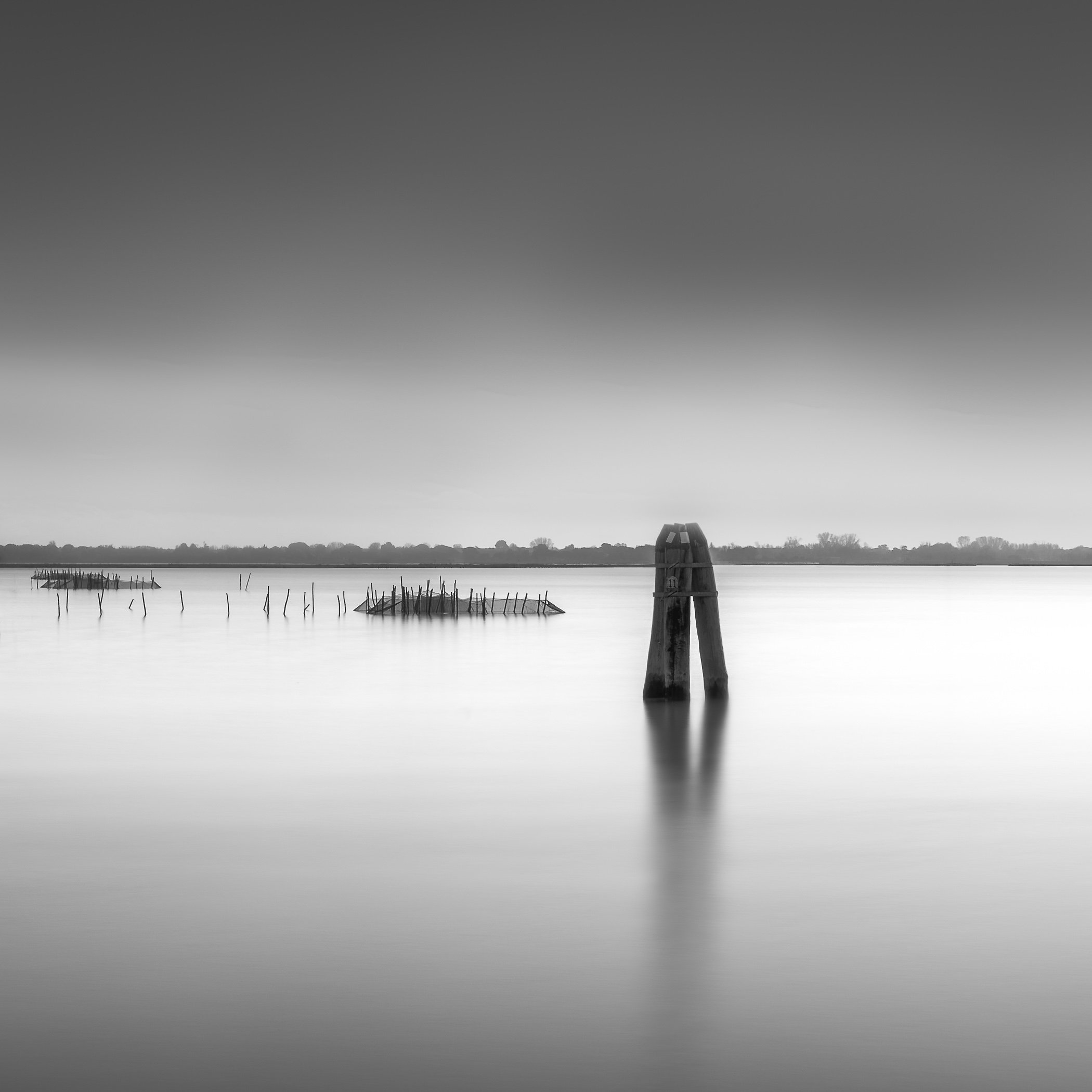 The Lagoon Soft evening light and gentle water in the Venetian lagoon.