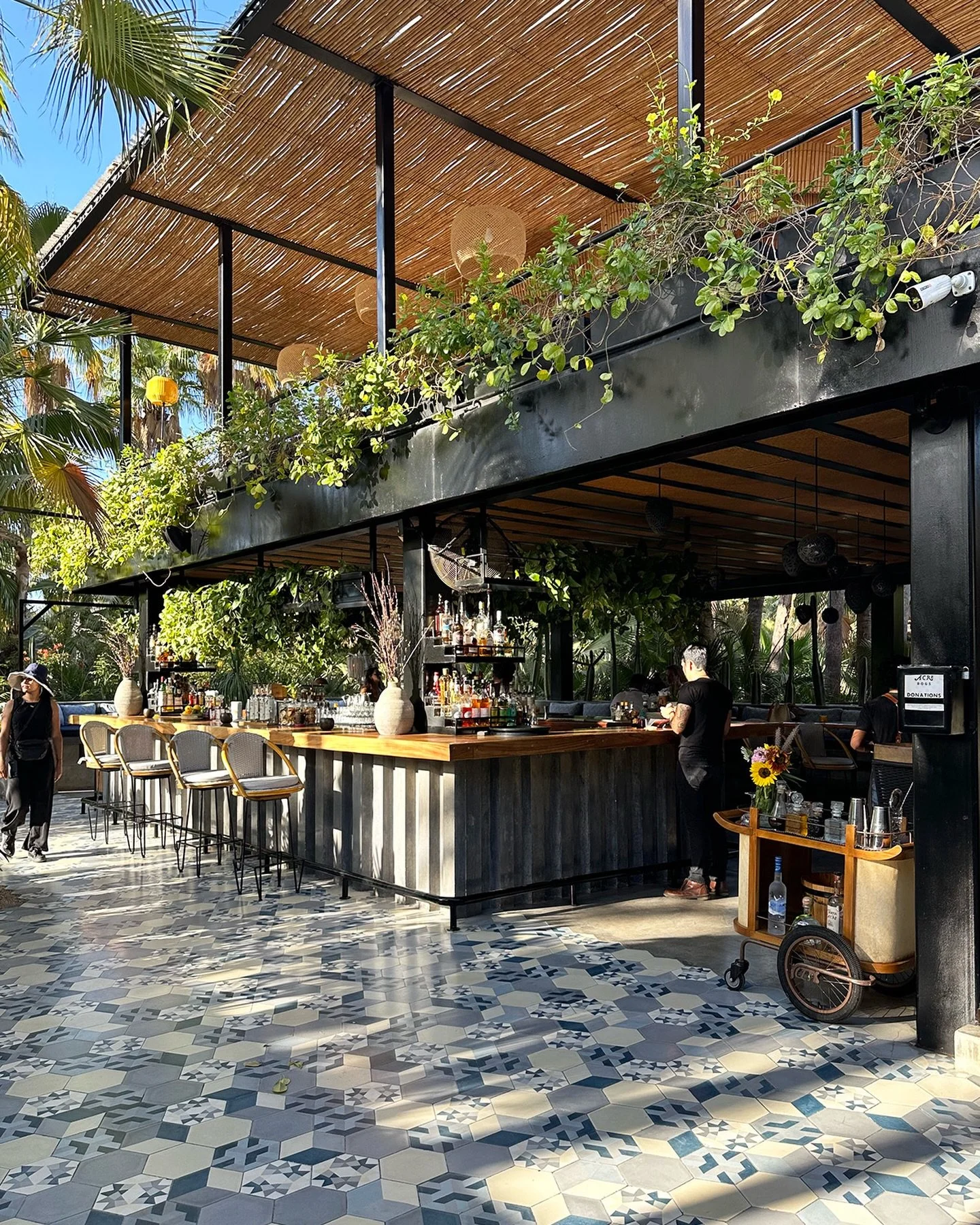 A reminder that time in Cabo can extend well beyond the beach &mdash; into gardens, local flavors, and the chilled atmosphere of evenings under the trees.

Just outside San Jos&eacute; del Cabo: Acre, offers a beautiful farm-to-table setting surround
