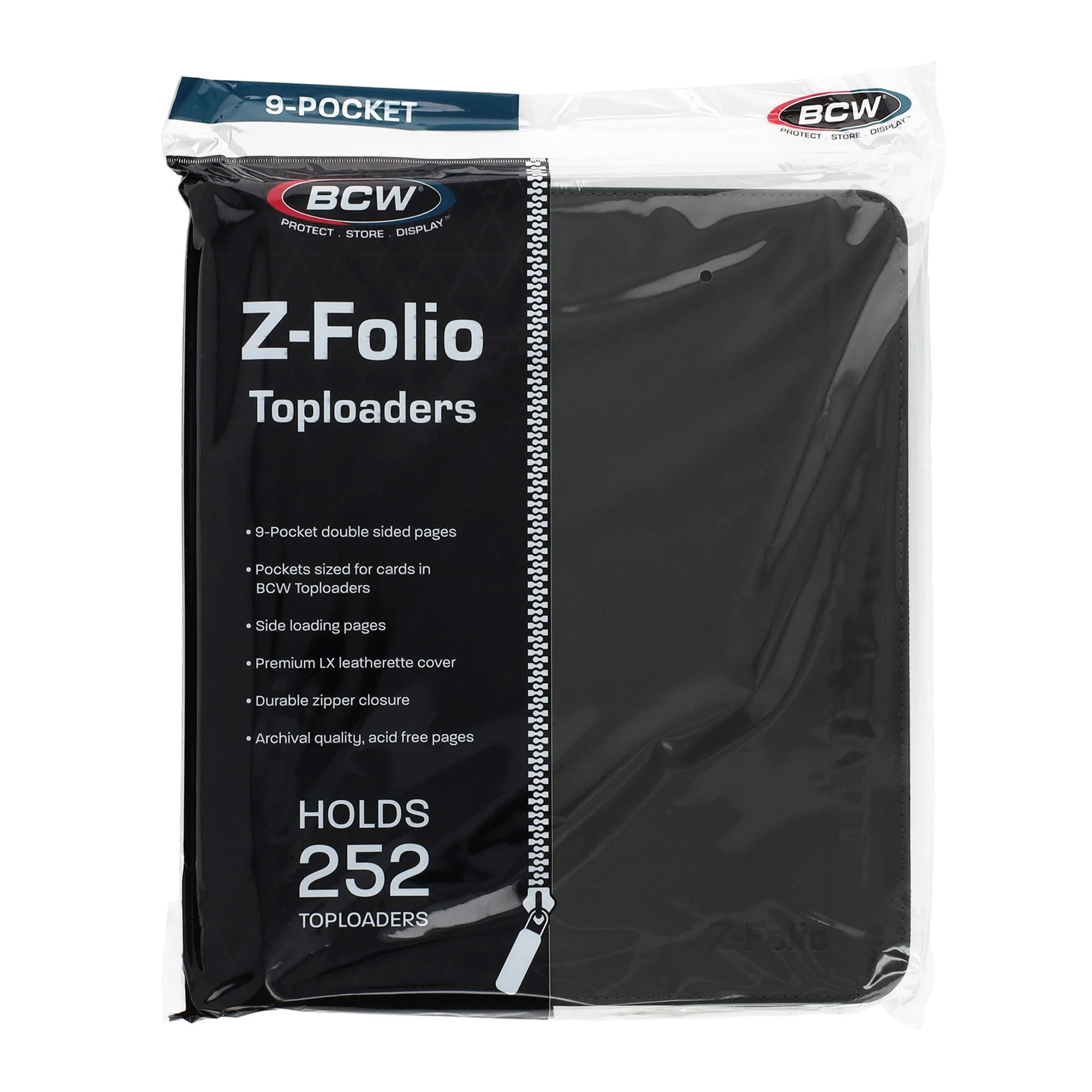 BCW Z-Folio LX 9-Pocket Toploader Binder