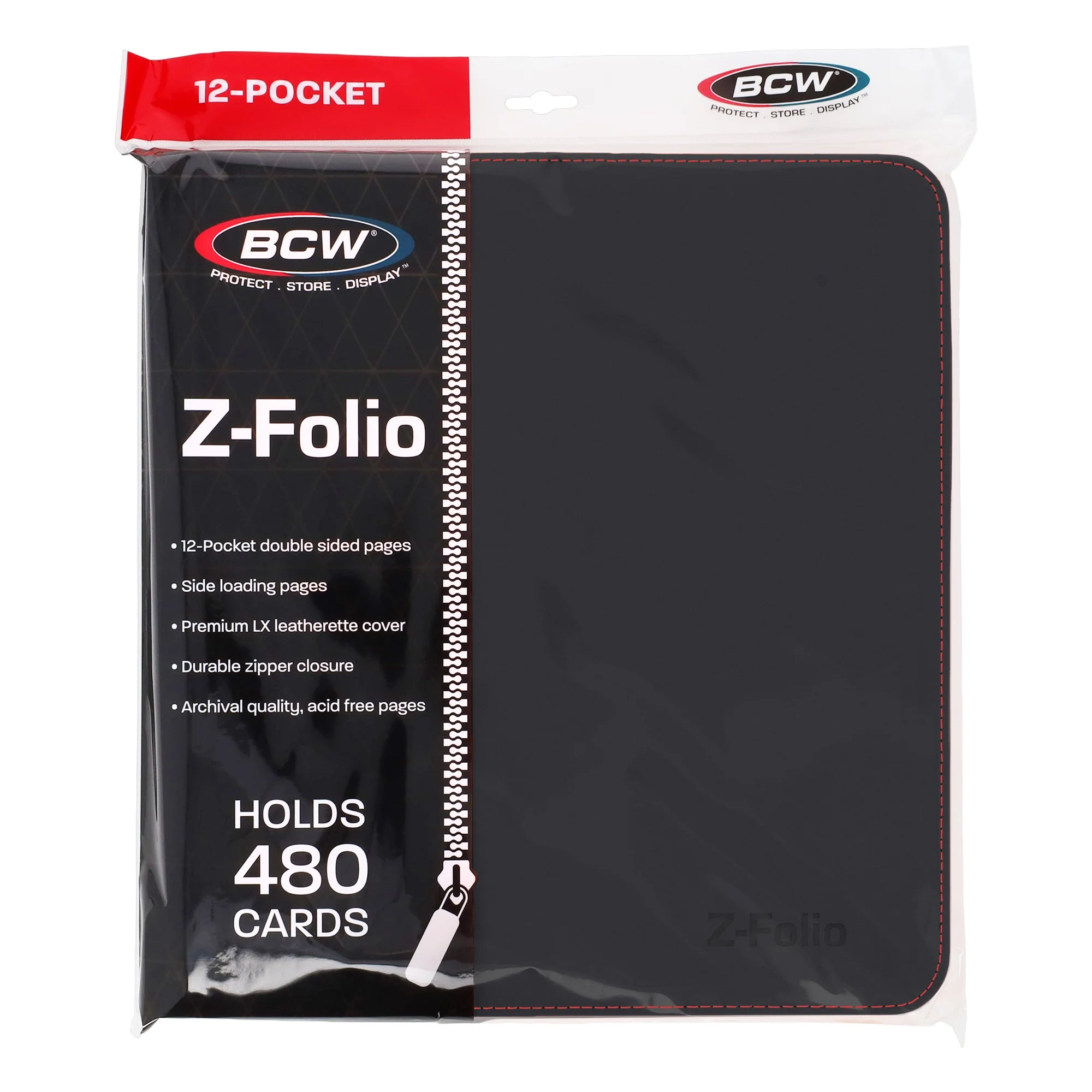 BCW Z-Folio LX 12-Pocket Binder