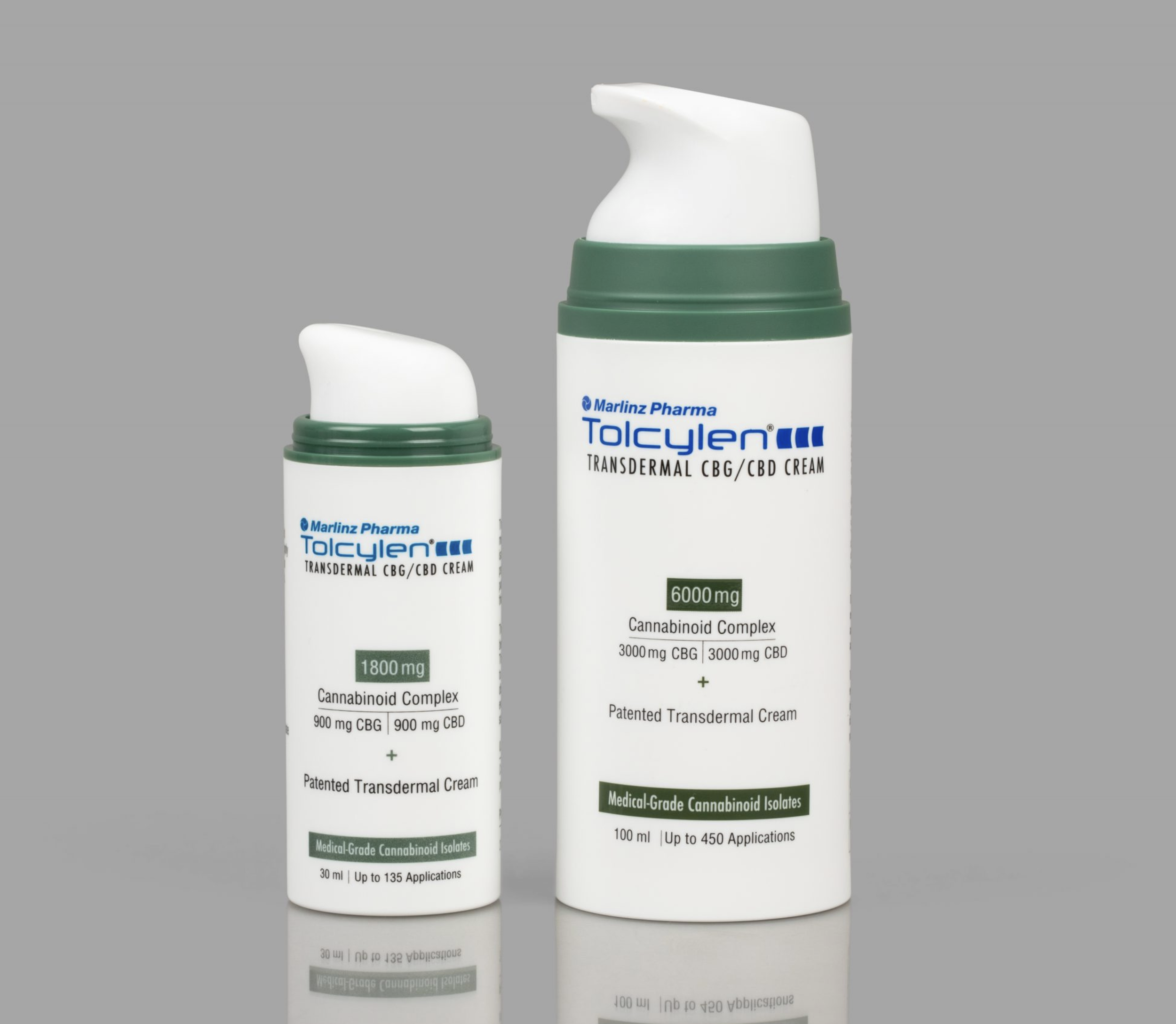 Transdermal CBG / CBD Cream