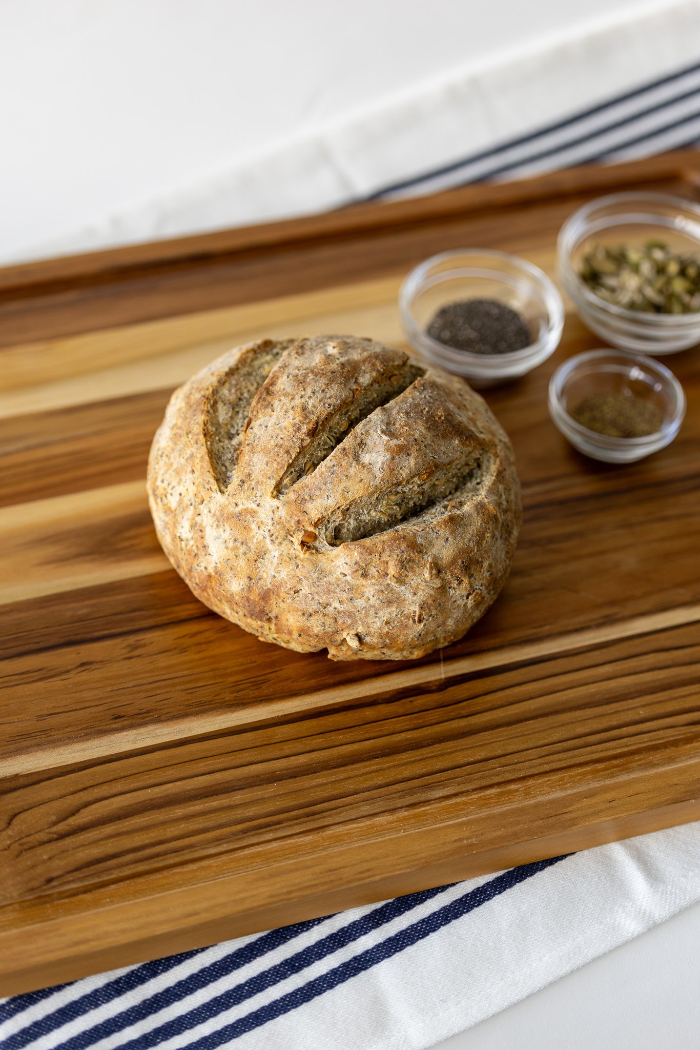 Coconut Chia Sourdough