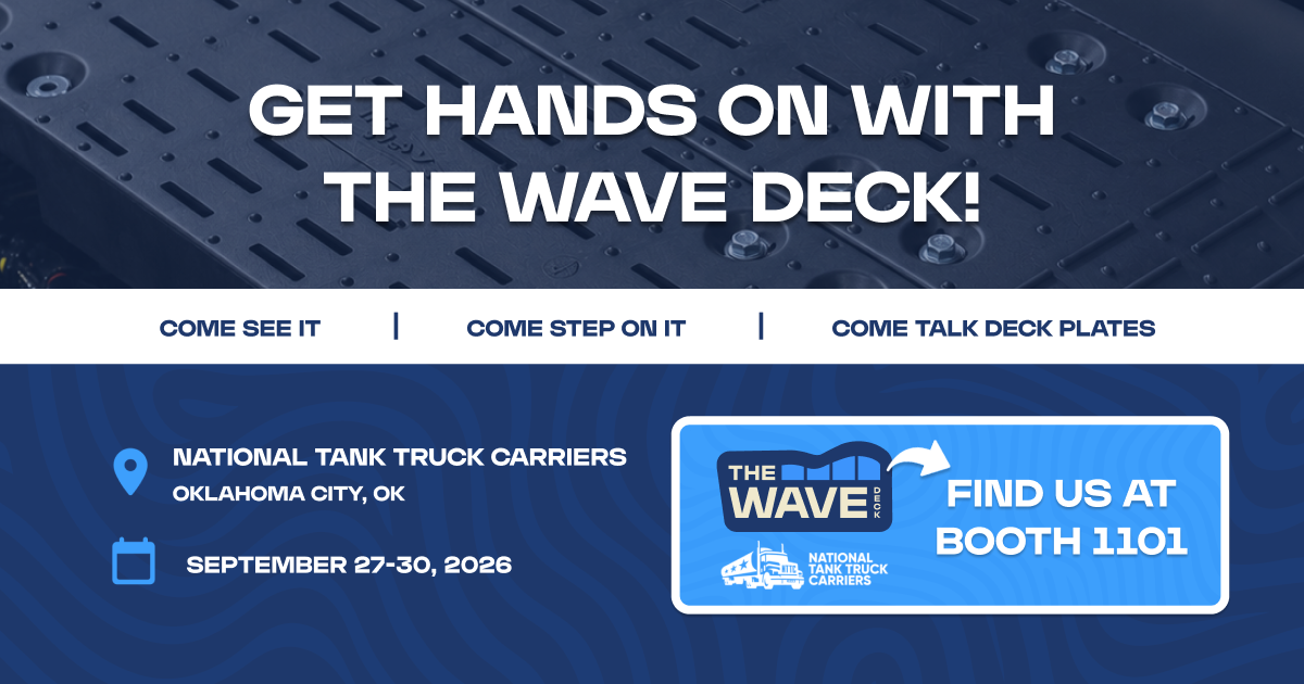 A Better Deck Plate Option for Tanker Trucks