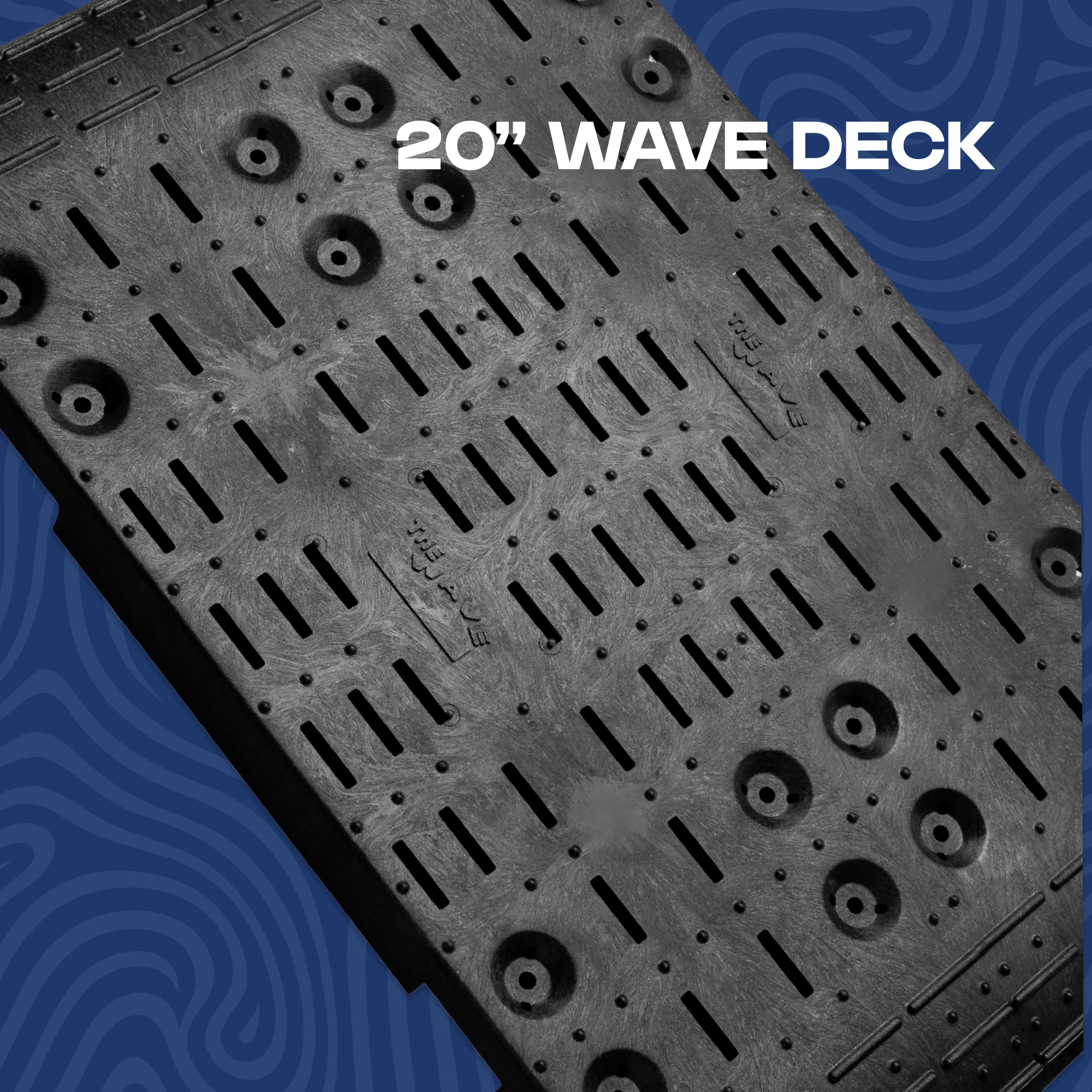 20" Wave Deck Composite Truck Catwalk