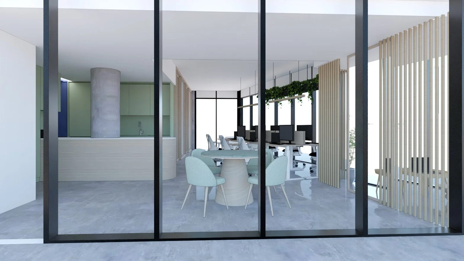 Honeysuckle workplace entry