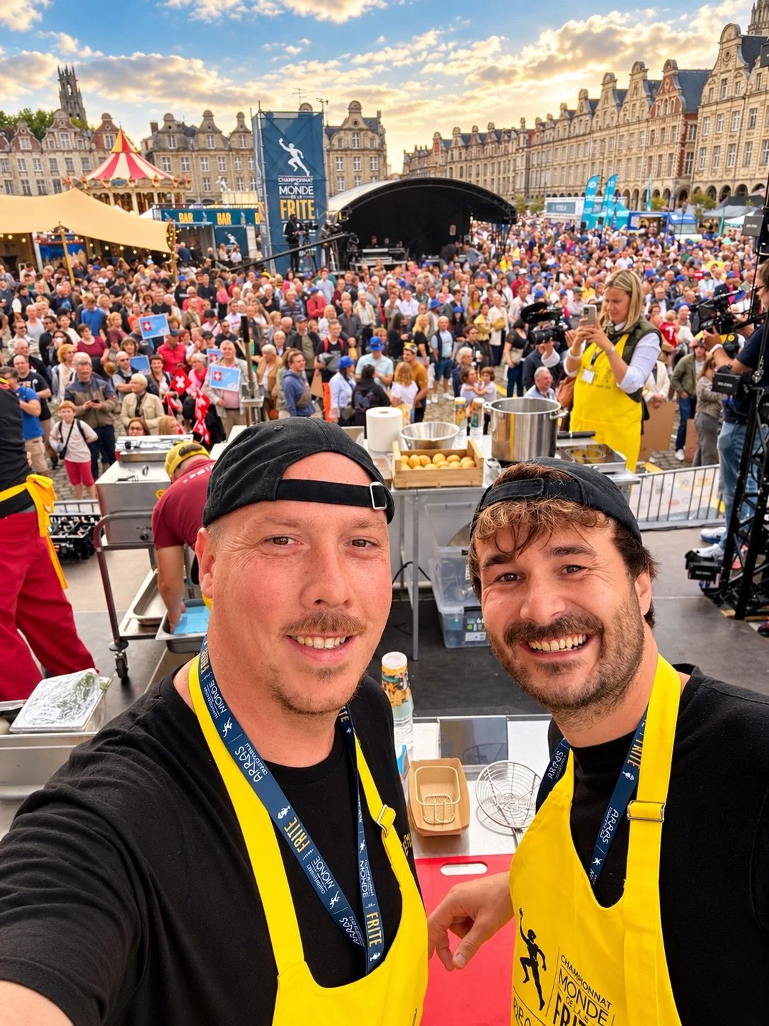 ON A PAS GAGN&Eacute; LE CHAMPIONNAT DU MONDE DE LA FRITE ! 

Petite redescente apr&egrave;s ces 72 heures intenses, jusqu&rsquo;au championnat d&rsquo;hier.

Merci &agrave; mon ami et associ&eacute; Gautier d&rsquo;avoir embarqu&eacute; avec moi dan