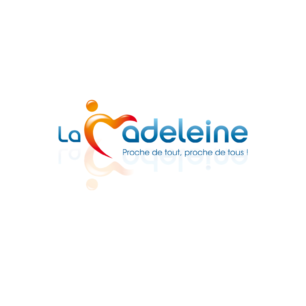 Logo de l'emission télévisée 'La vie d'Adeline' avec une figure de femme stylisée en orange et la mention 'Pour tout, plaisir de tous'.