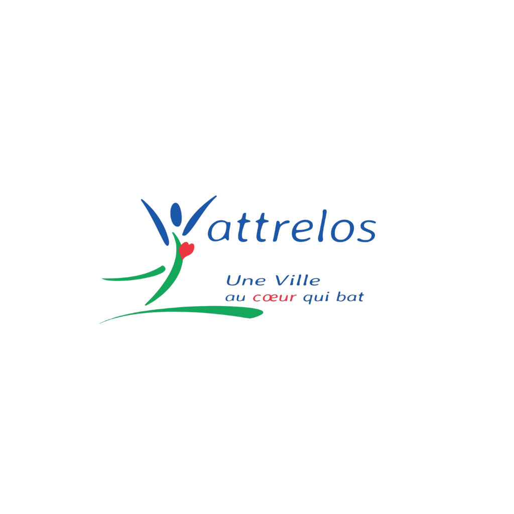 Logo de Natitelos avec une illustration d'usine ou d'établissement et le texte 'Natitelos, une vie qui commence.'
