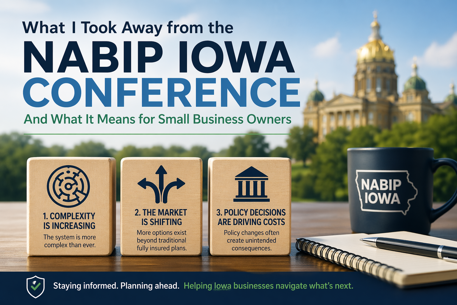 What I Took Away from the NABIP Iowa Conference (And What It Means for Small Business Owners)