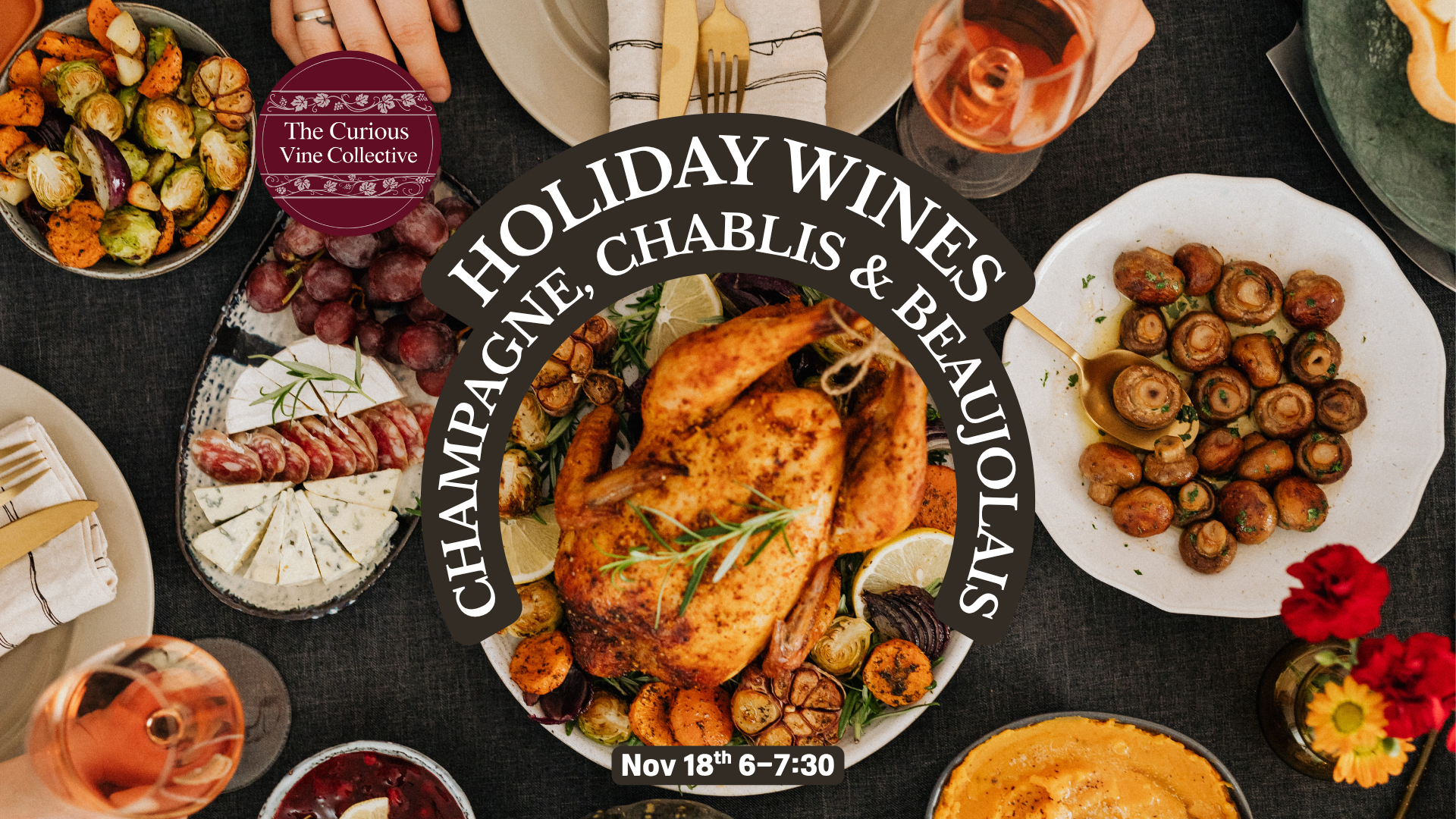 Holiday Wines - Champagne, Chablis &amp; Beaujolais