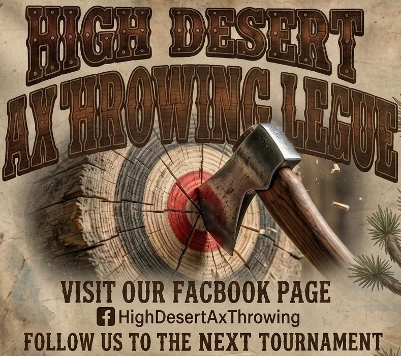 High Desert Ax Throwing League Membership 2026