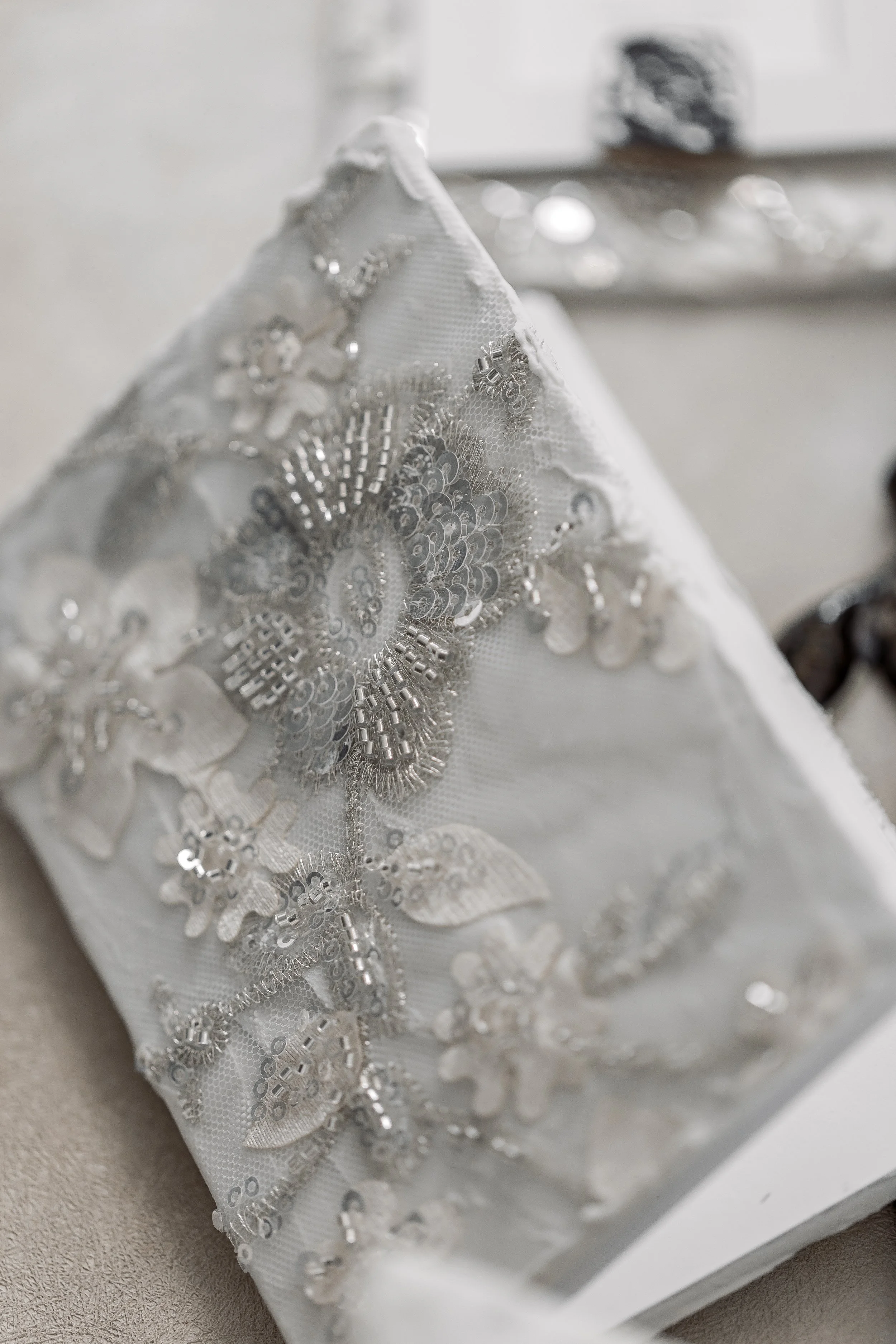 Guests were thanked with beautiful notes from the host couple.