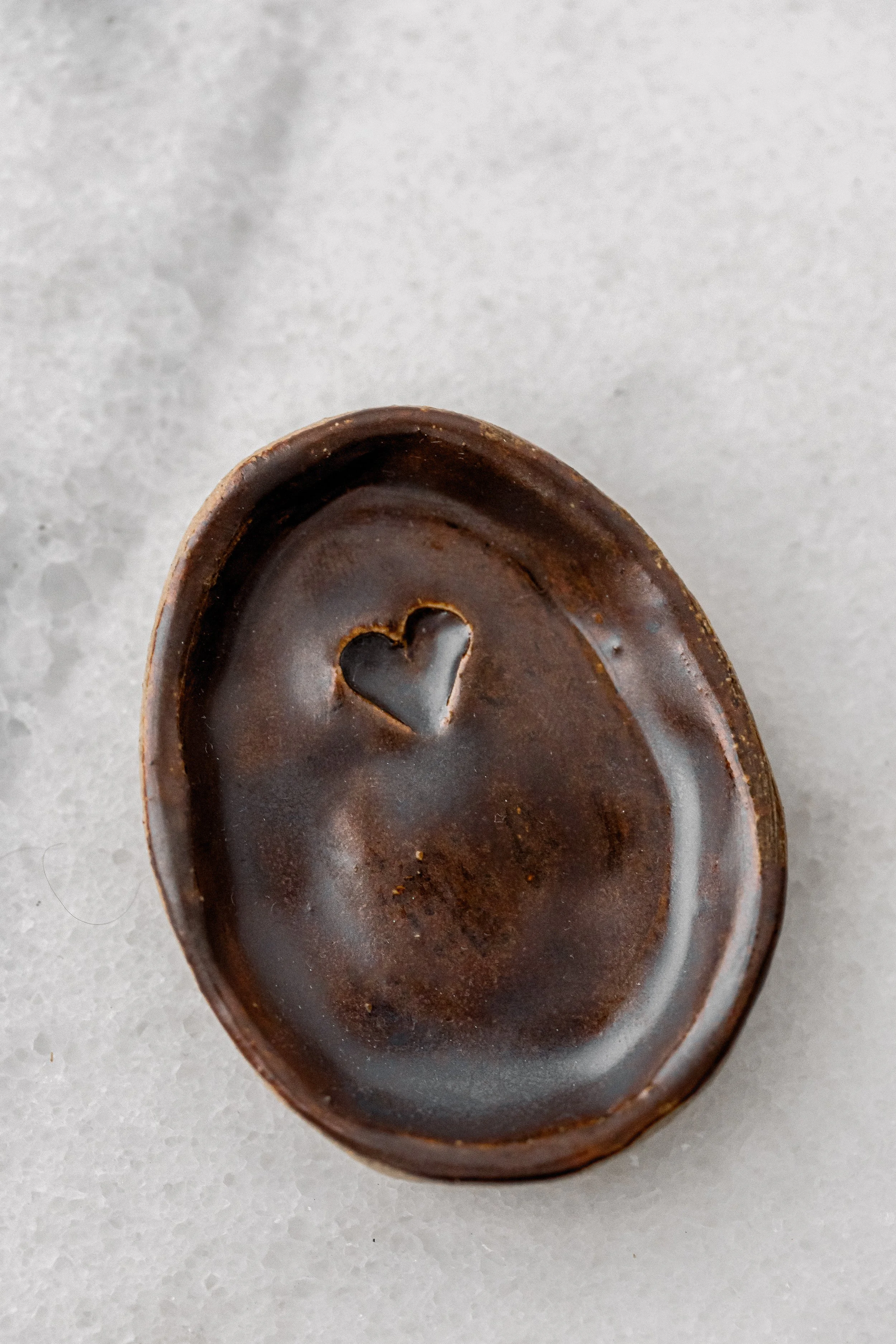 Ceramic Styling Dish | Walnut
