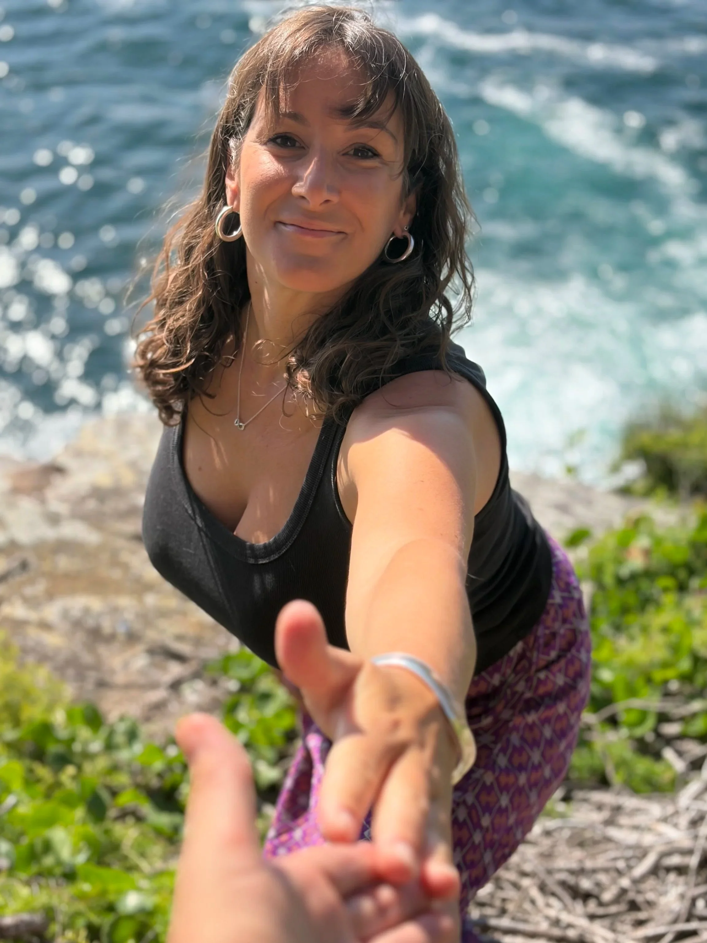 Therapist Shell at the beach in Brookvale, offering calm and supportive counselling in person and online.