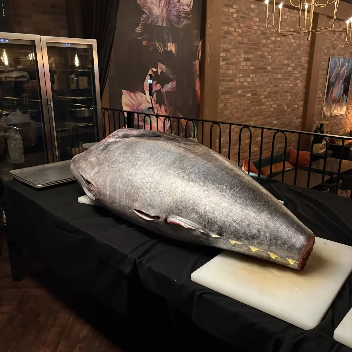 There is a reason why @saltandbrickyyc is one of the top restaurants in Calgary! Thank you so much @vealstalk @noblerot002 @cityandtambeau and the amazing S&amp;B team.  I'm so proud and grateful to be able to work with these amazing people! Just a f