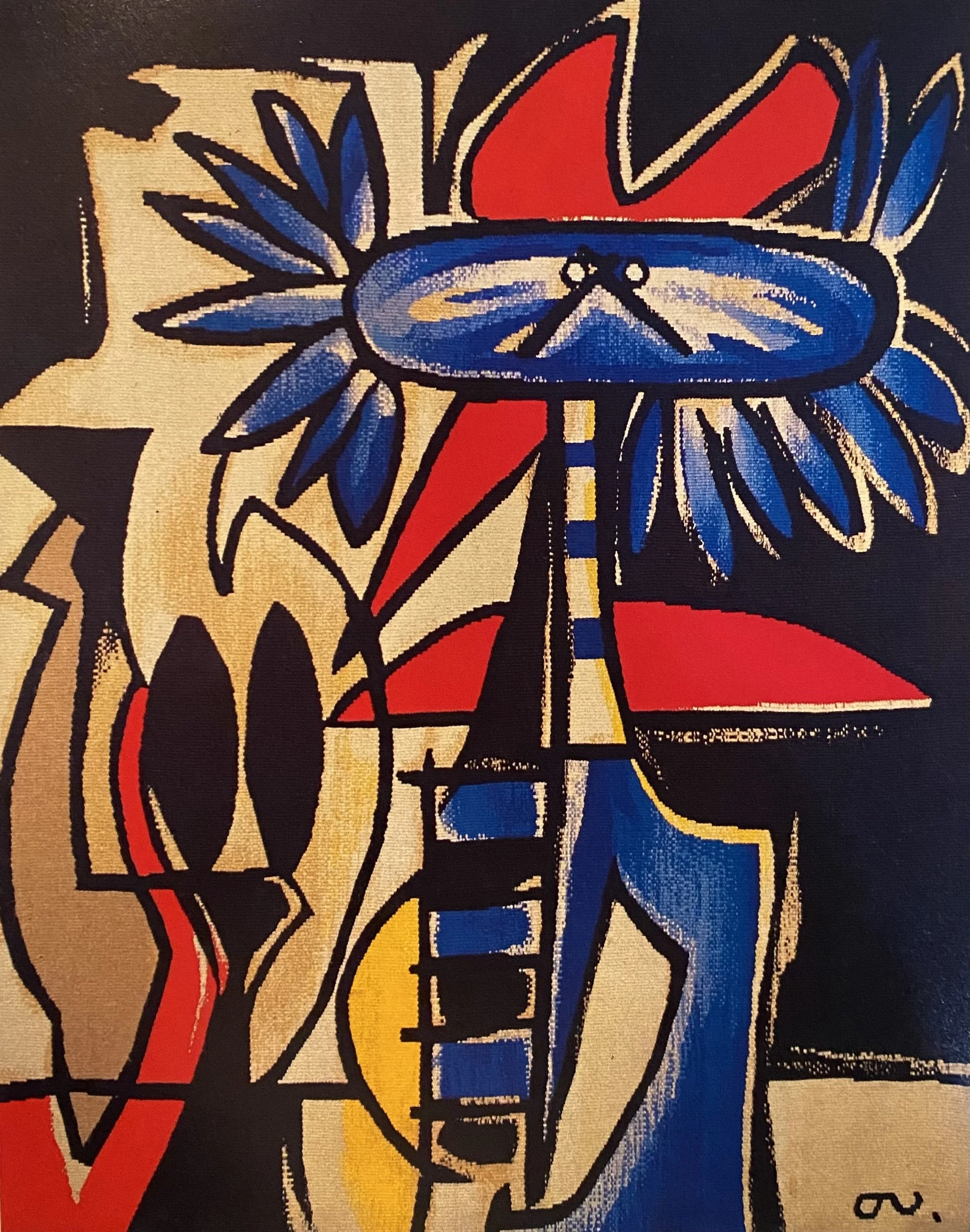 Cuadro de arte abstracto Oswaldo Vigas