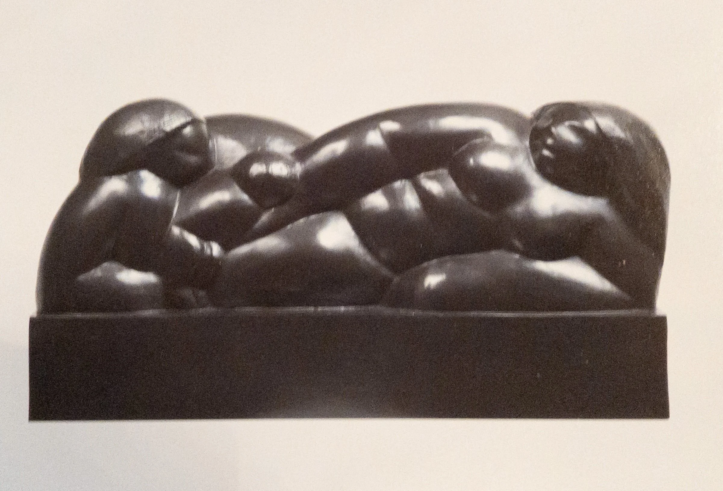 Escultura abstracta Francisco Narvaez