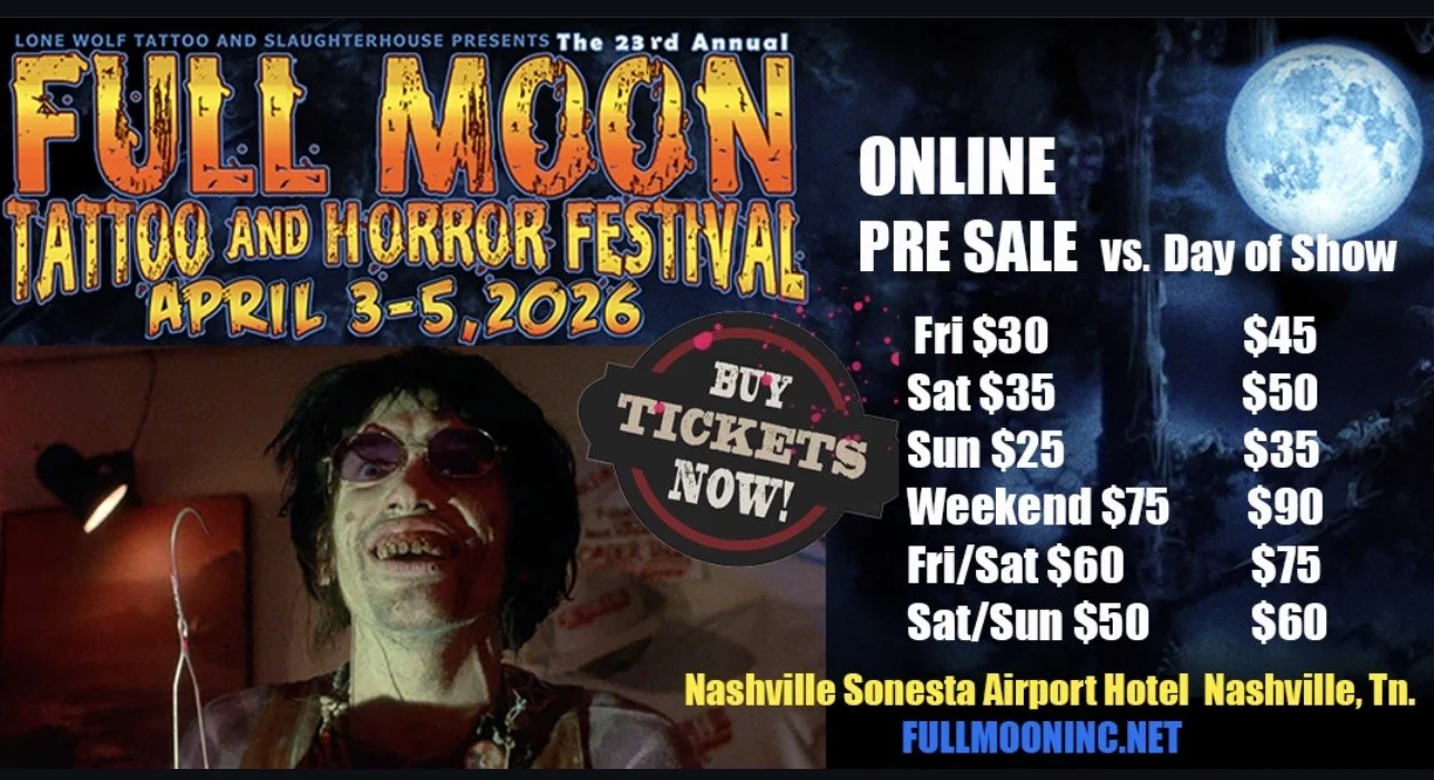 full moon horror fest nashville!!
