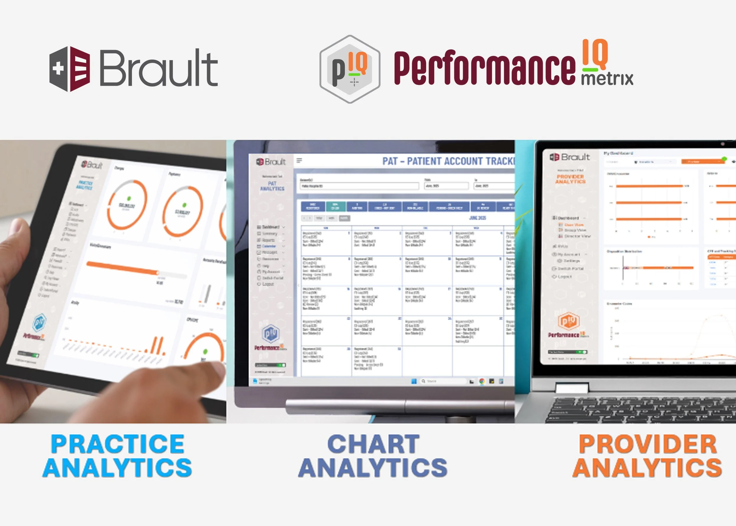 Brault PerfomanceIQ Metrix Branding and Provider Portal UI/UX Redesign
