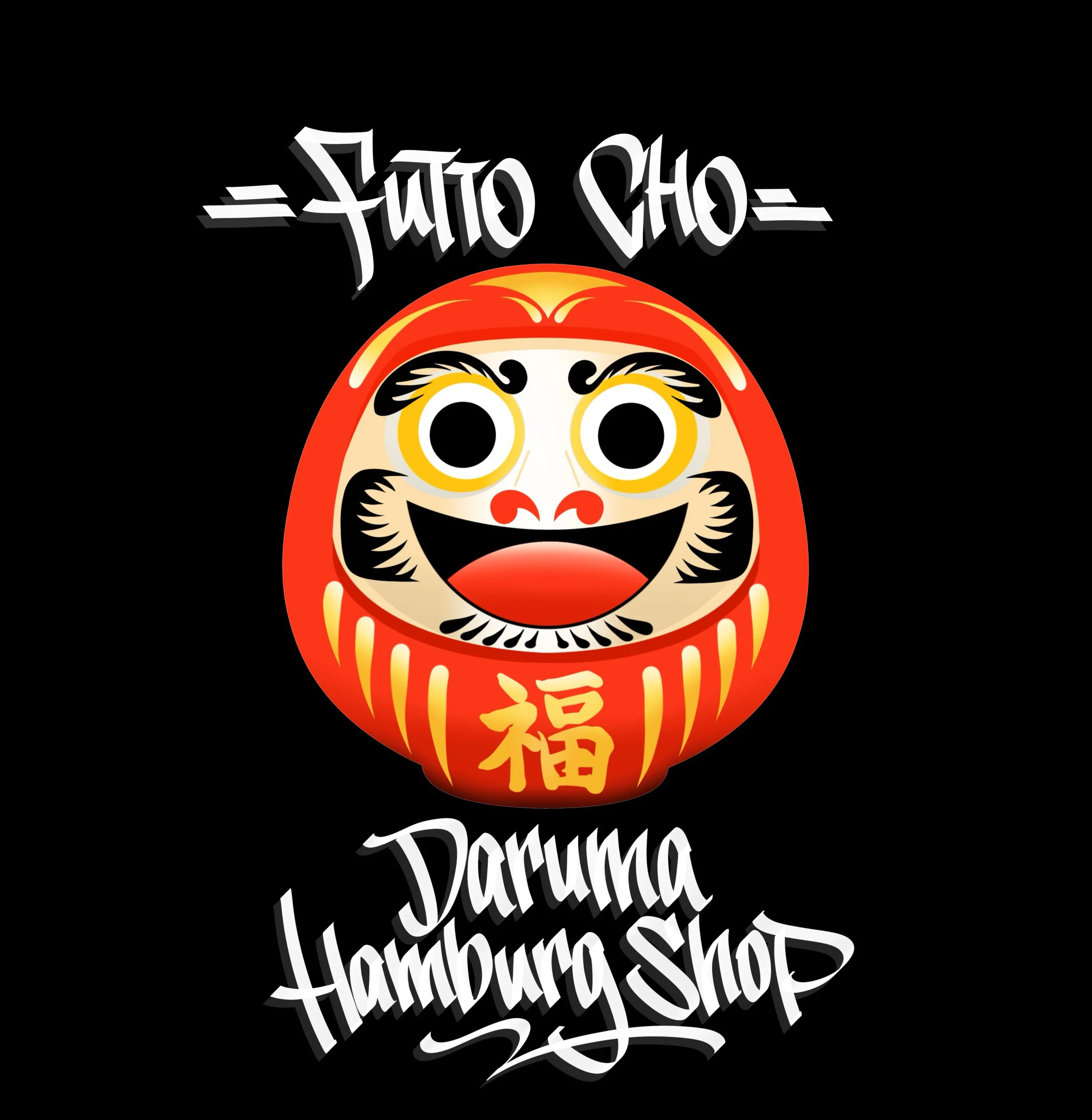 Futto Cho Daruma Hamburg Shop- Vancouver BC- Logo Design