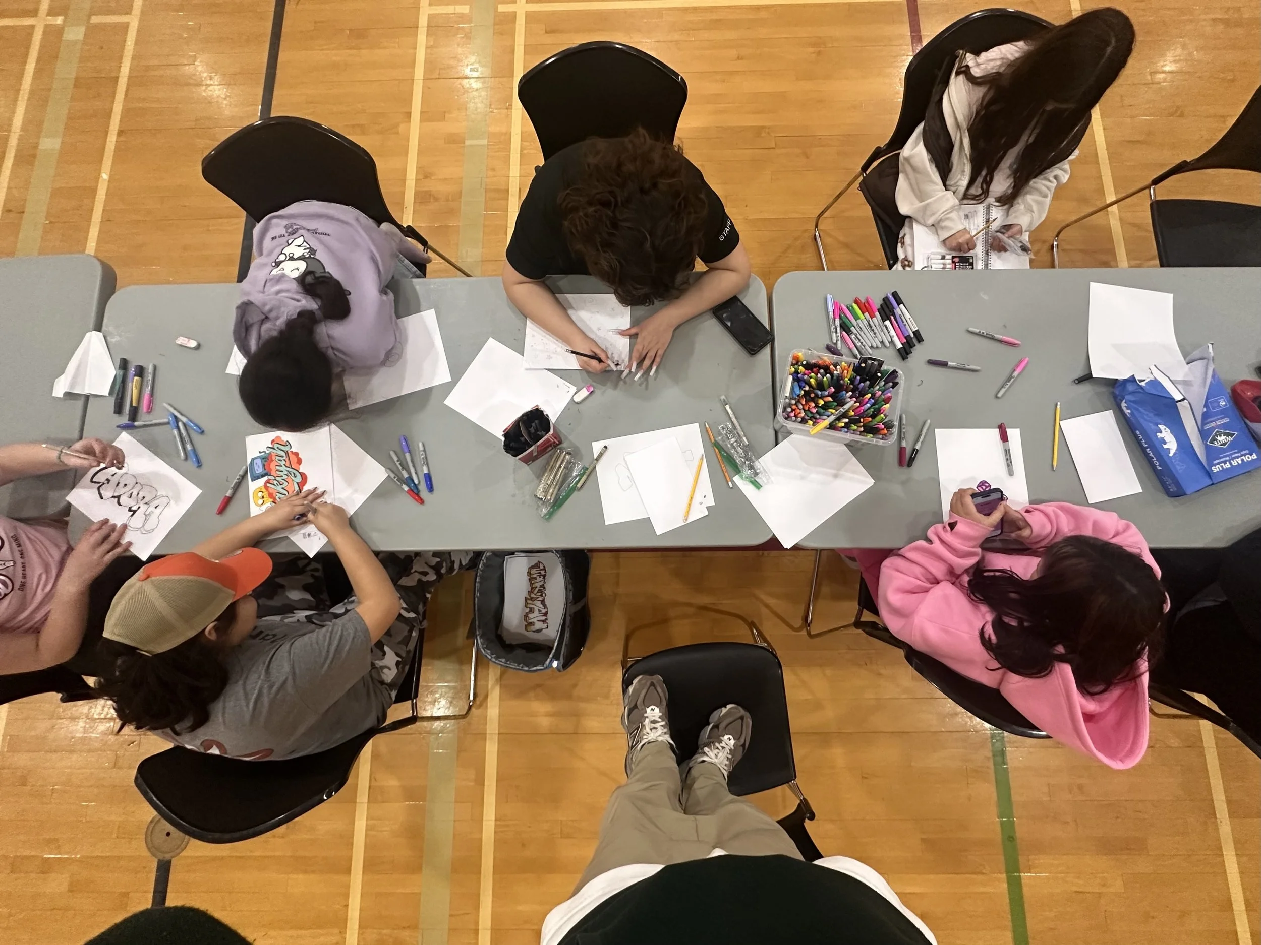 Tsleil-Waututh Nation- Vancouver BC- Weekly Graffiti Class