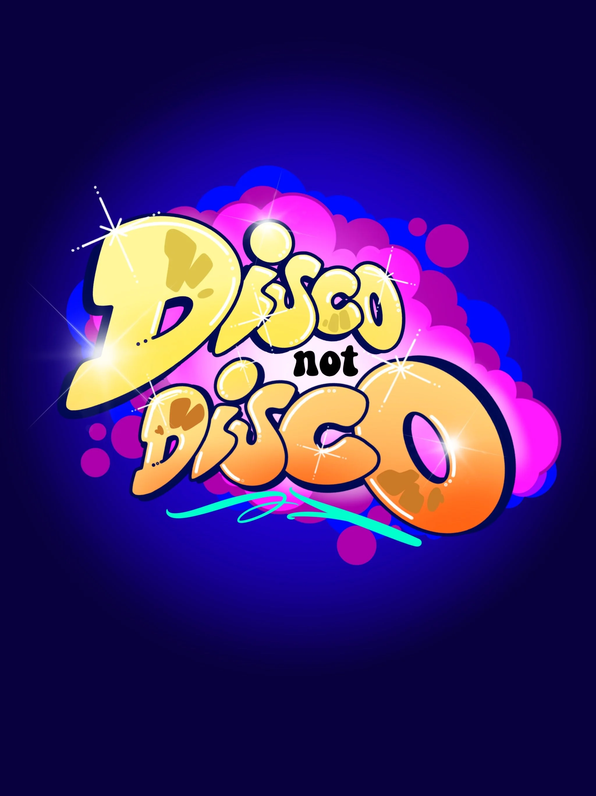 Disco not Disco Club night- Squamish BC- Logo design