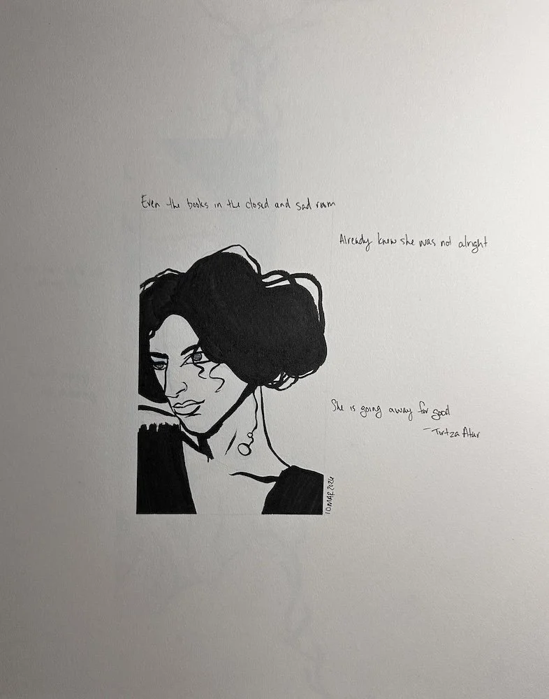 sketch book work