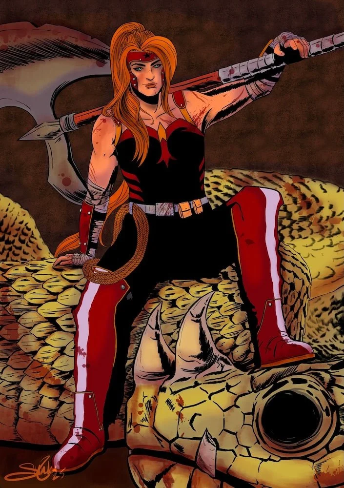 Artemis of Bana-Mighdall, private commission