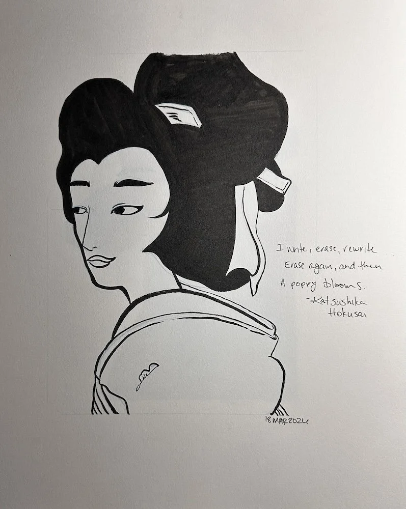 sketch book work
