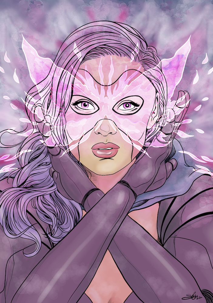 Outback Era Psylocke, private commission