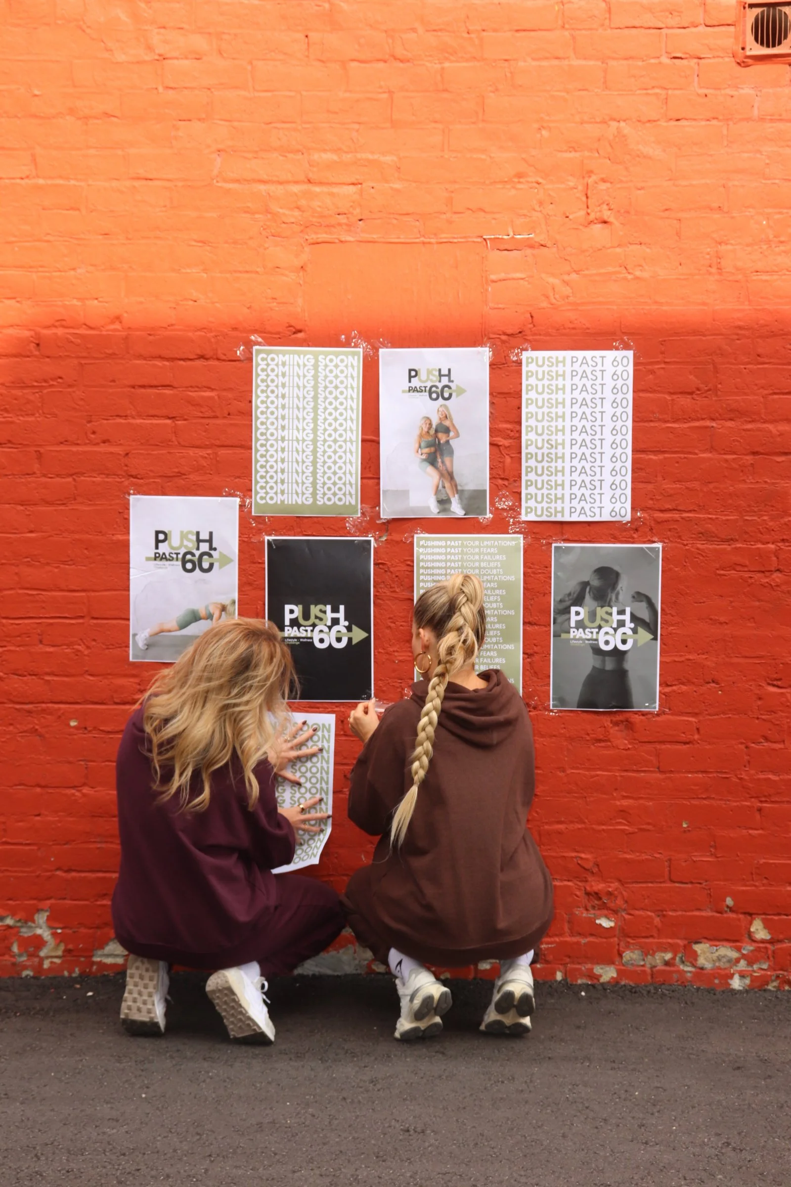 PUSH PAST 60 - Year One Official Launch Shoot. Shot by The Finnerty.