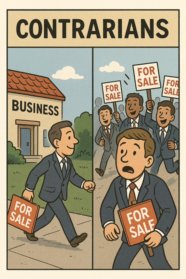 2025: Be a Contrarian Seller — Position Your Business Ahead of the Crowd
