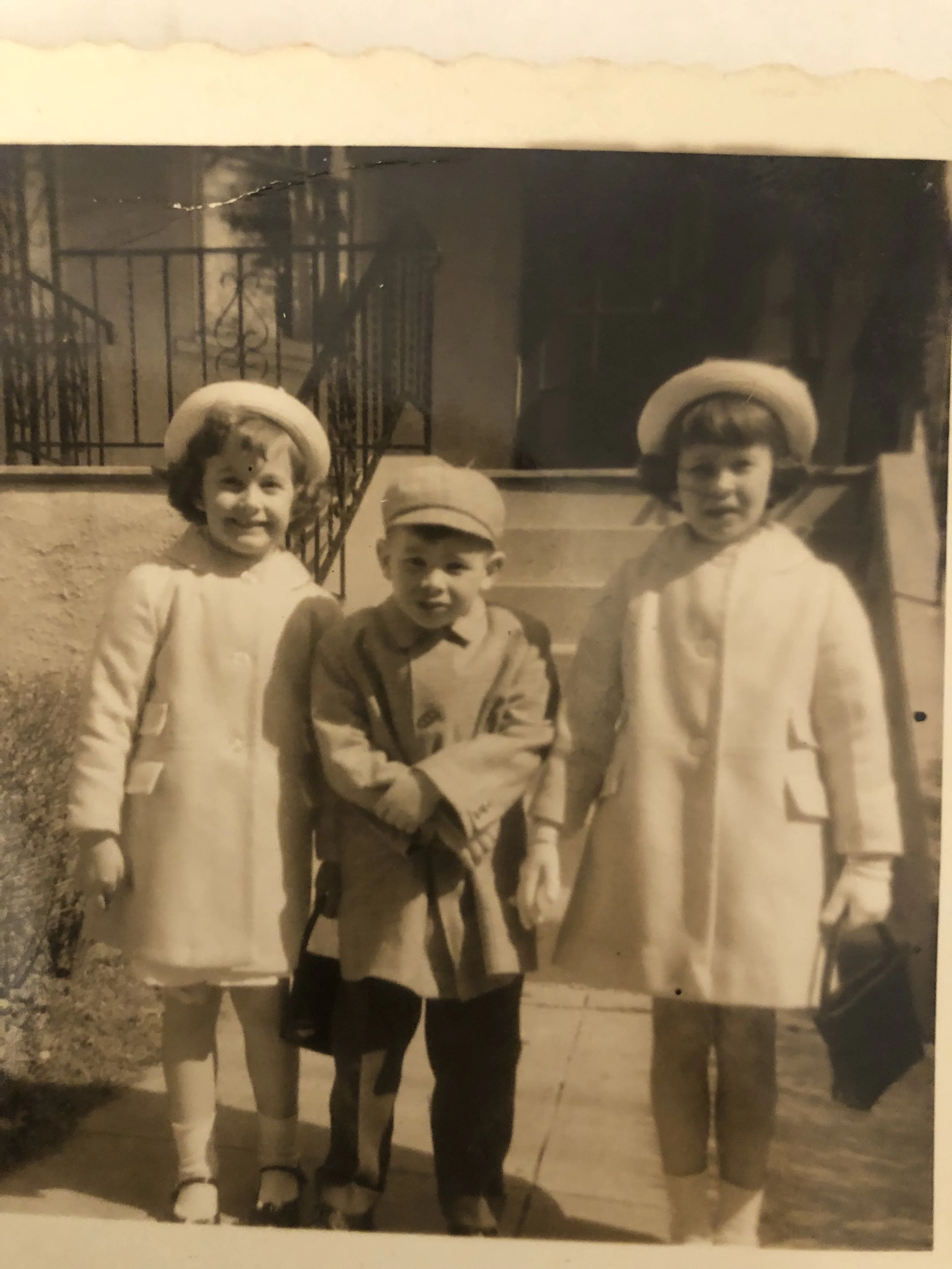 Three young children