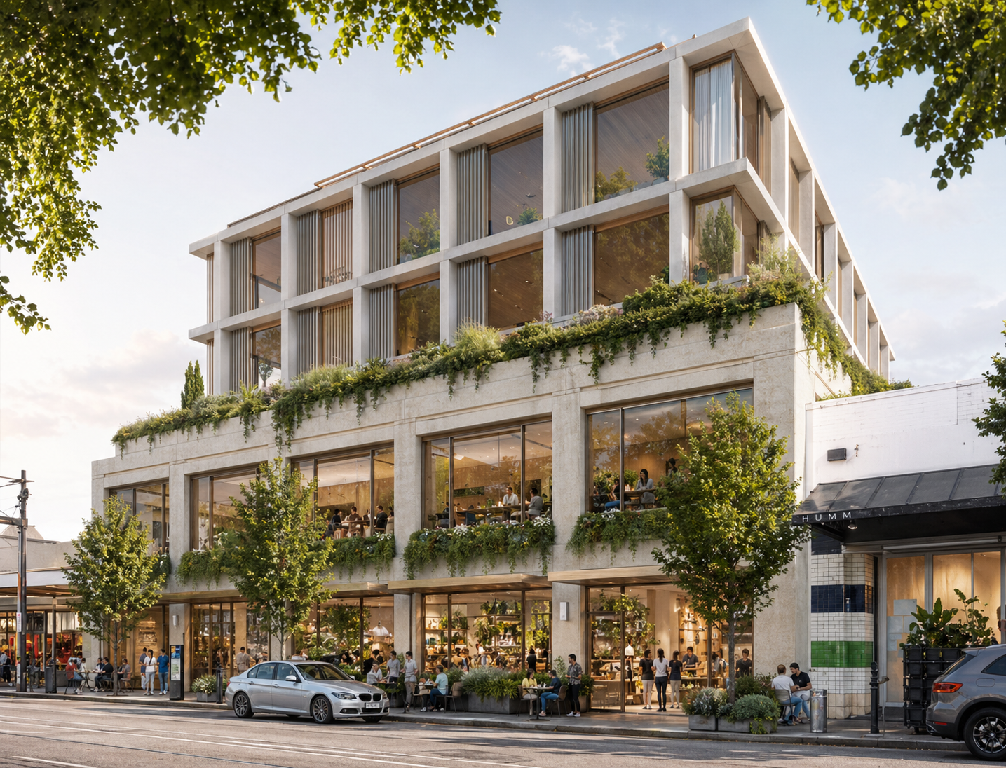 High-density. Public Realm. Mixed-use.