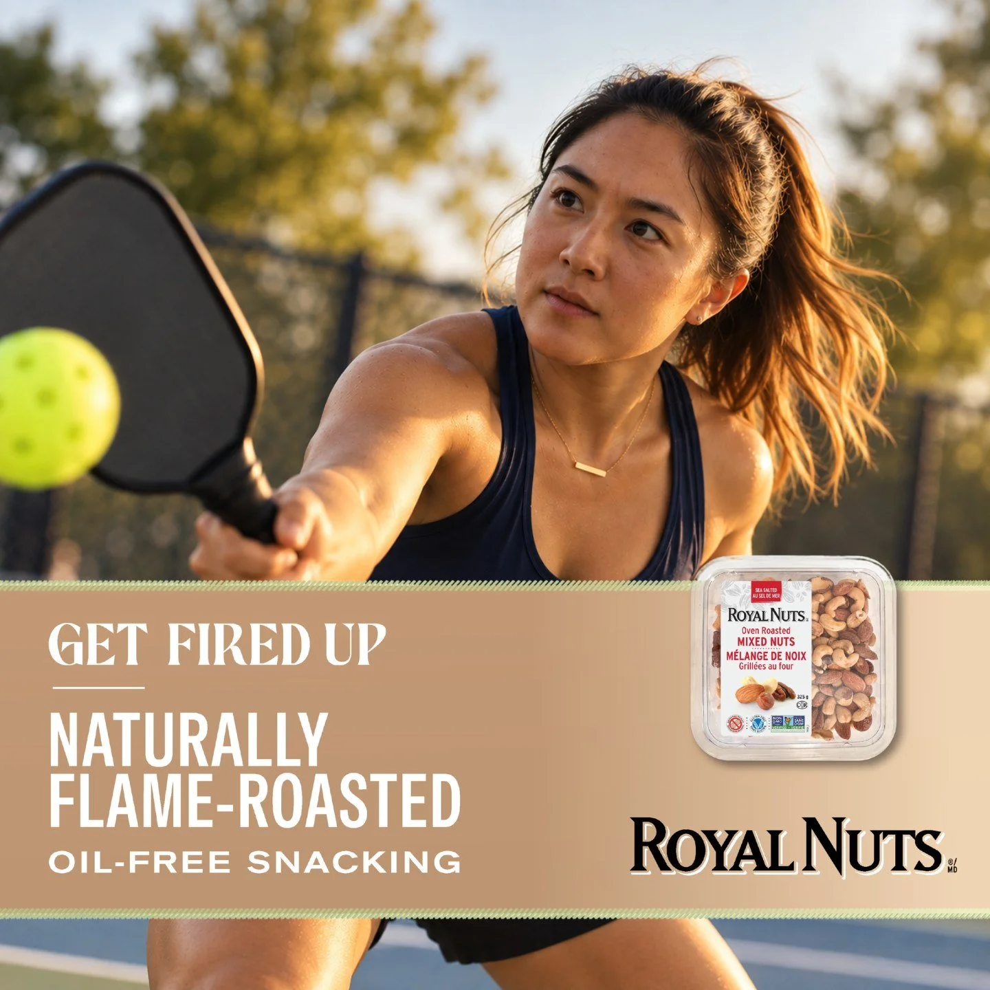 Get Fired Up. Serve up naturally flame-roasted, oil-free nuts for every rally.

#HealthySnacking #SmartSnacking #HealthySnacks #SnackTime #Nuts #NaturalFoods #HealthyLifestyle #Wellness #Snacking