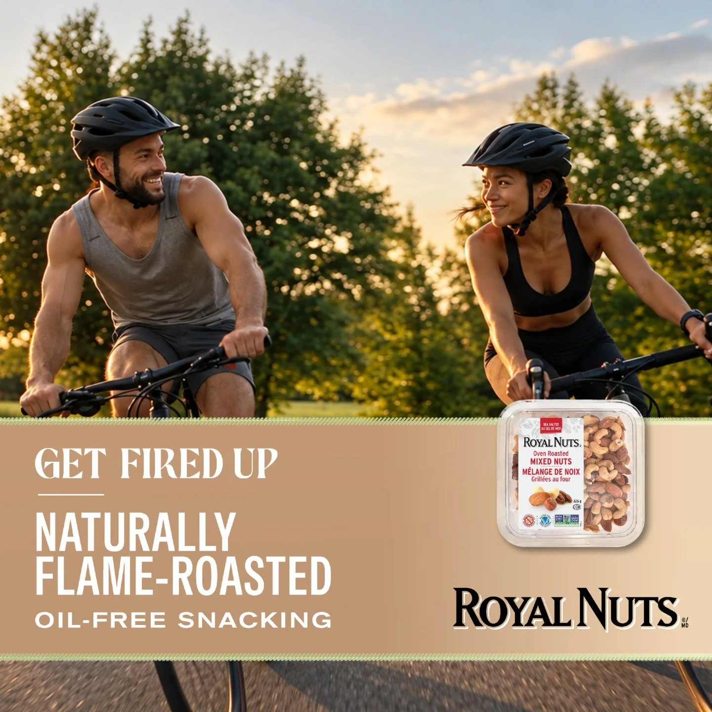 Get Fired Up. Fuel the ride with naturally flame-roasted, oil-free nuts. 

#HealthySnacking #SmartSnacking #HealthySnacks #SnackTime #Nuts #NaturalFoods #HealthyLifestyle #Wellness #Snacking