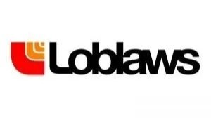 Loblaws logo with a red and orange square icon and black text