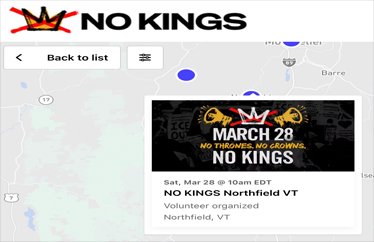 No Kings Rally - Northfield