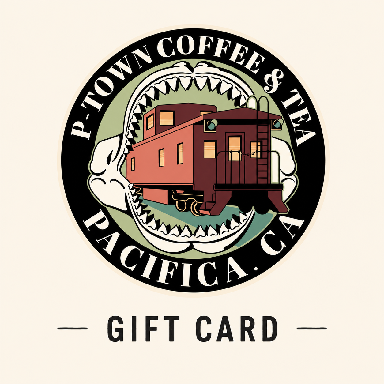 P-TOWN COFFEE & TEA GIFT CARD