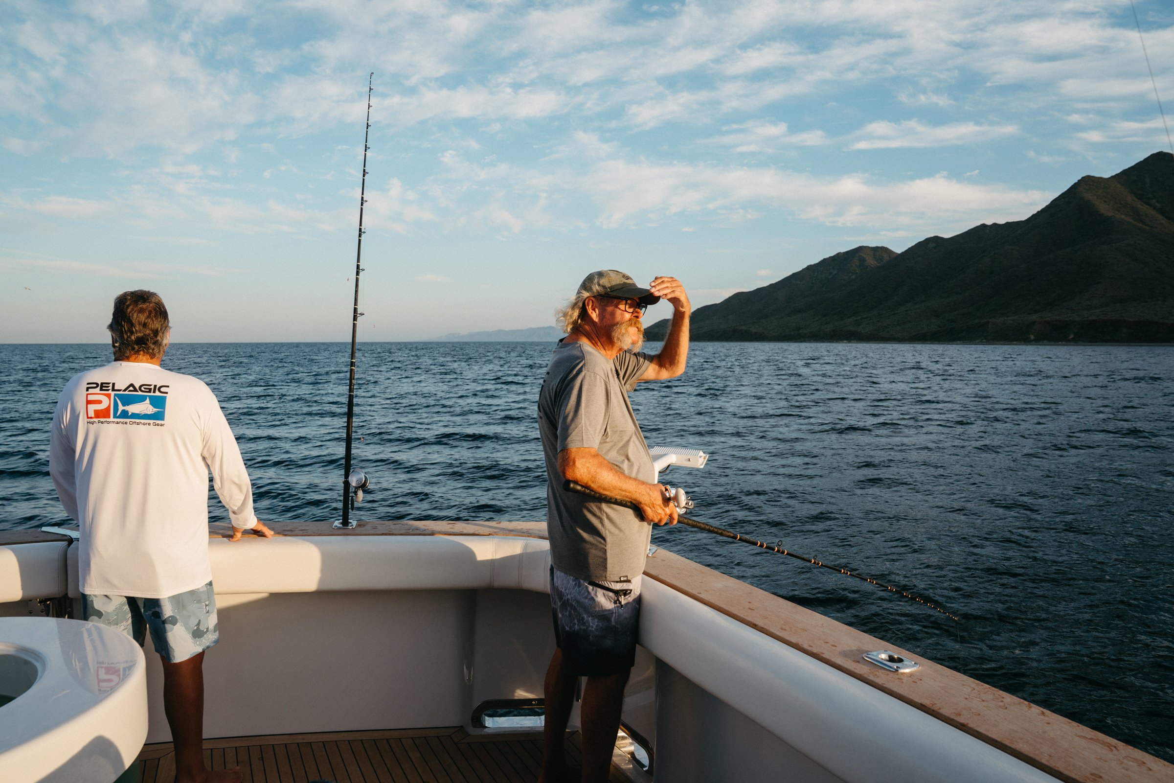 Stan and Ralph, two longtime Castigo guests, taking it all in.