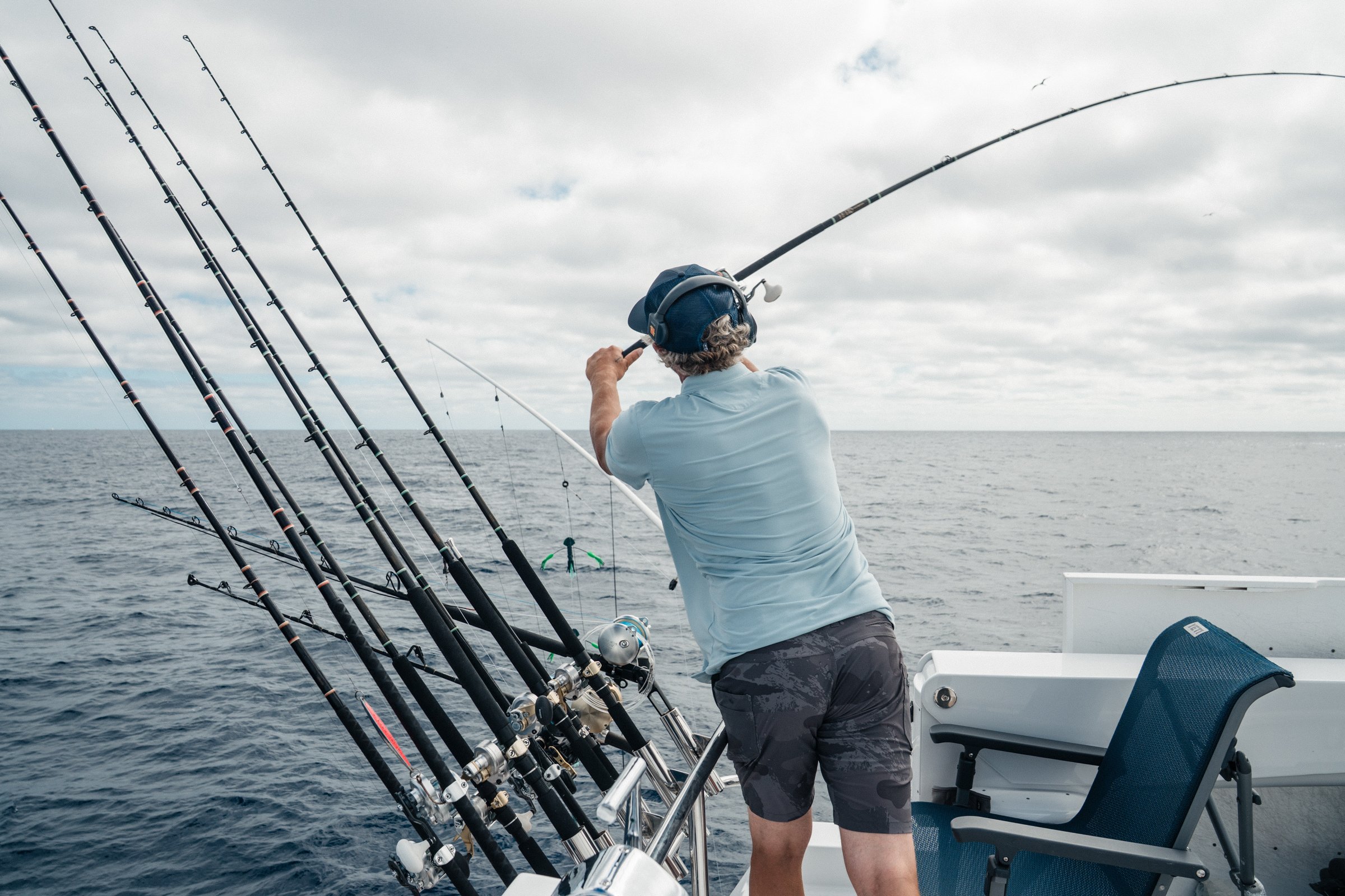 You know its good when Cap starts bombing casts from the top deck.