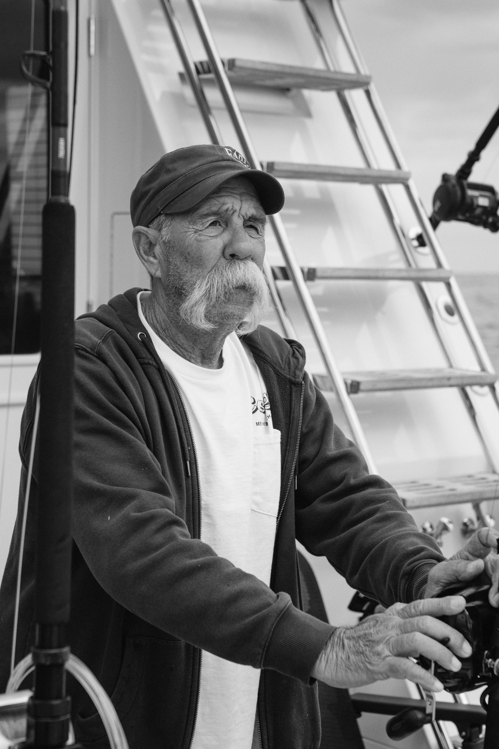 The Castigo is Larry's pride and joy, and you can see it when he's on board. 