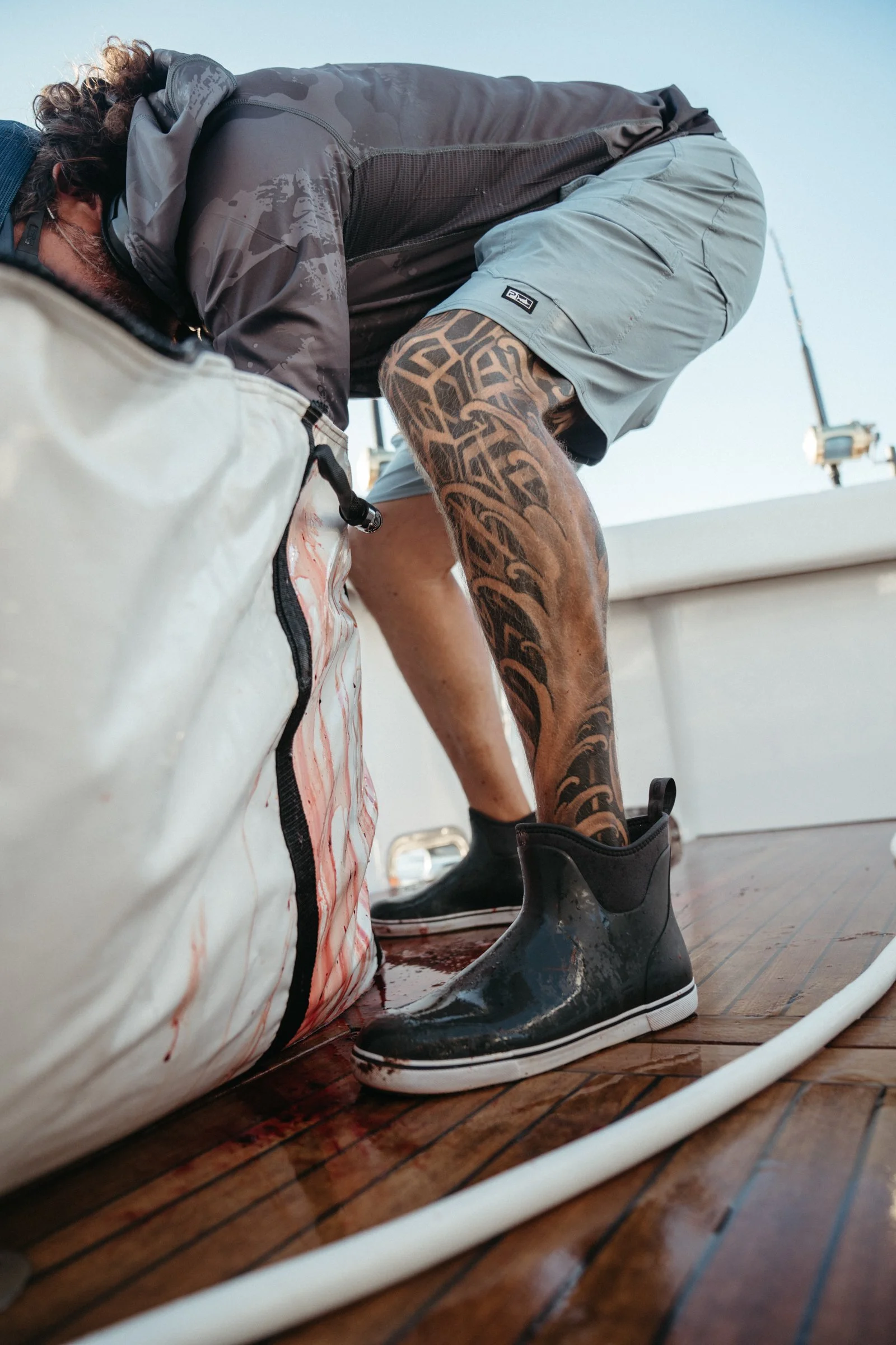 When wahoo are hitting the deck, the Pursuit boot becomes essential gear.