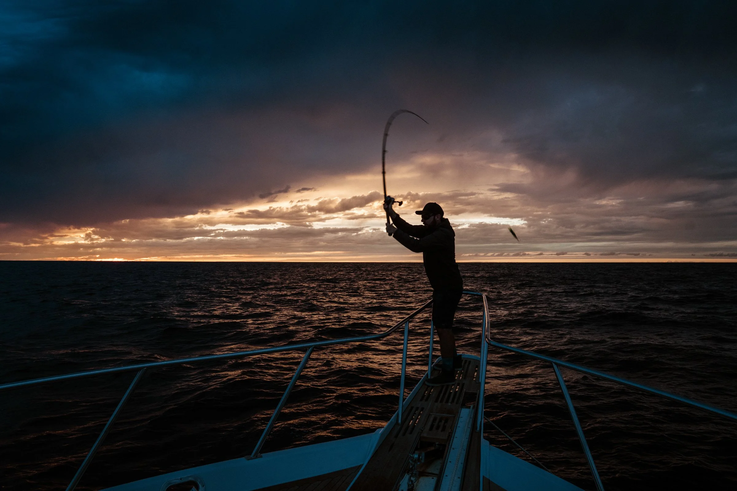 There's always time for one more cast. 