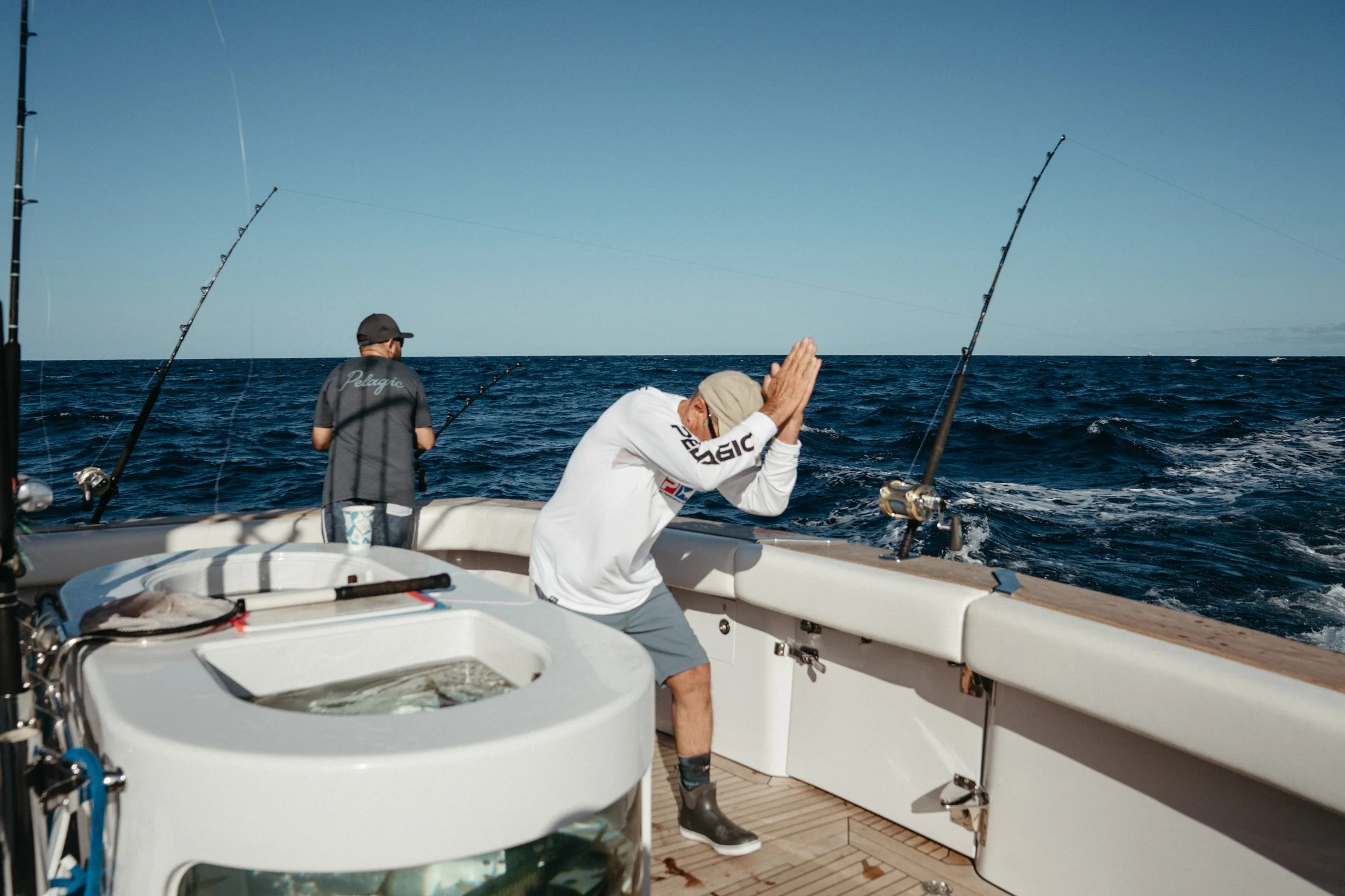 Larry teasing them up his own way.